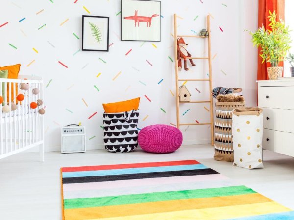 papel decorativo pared habitación infantil guipuzcoa margoak