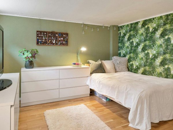 dormitorio papel y pintura en paredes ion murgizu margoak