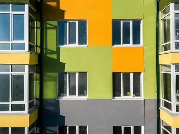 fachada edificio pintada gipuzkoa